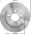 PRT1908FC by BENDIX - Disc Brake Rotor - 10.93 In OD, 0.435 In Thickness, Iron, Smooth