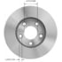 Bendix PRT1911 Disc Brake Rotor Brake Rotor