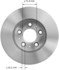Bendix PRT5048 Disc Brake Rotor Brake Rotor
