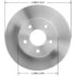 Bendix PRT5075 Disc Brake Rotor Brake Rotor