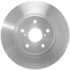 Bendix PRT5133 Disc Brake Rotor Disc Brake Rotor - Iron, 11.87 Inch Diameter, 0.710 Inch Thick, Vented, Smooth Finish
