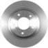 PRT5190 by BENDIX - Disc Brake Rotor - 11.02 In OD, 0.394 In Thickness, Iron, Smooth