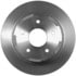 PRT5181 by BENDIX - Disc Brake Rotor - Hydraulic, Flat, 6 Bolt Holes, 6.50" Bolt Circle, 12.80" O.D.