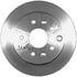PRT1721 by BENDIX - Disc Brake Rotor - Iron, 10.48 Inch, 0.714 Inch Thick, Vented, Smooth