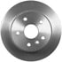 PRT1726 by BENDIX - Disc Brake Rotor - Iron, 10.59 Inch Diameter, Smooth Finish, Drum in Hat