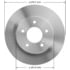 Bendix PRT1811 Disc Brake Rotor Brake Rotor