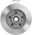 PRT1830 by BENDIX - Disc Brake Rotor and Hub Assembly - Global, Iron, Natural, Vented, 11.61" O.D.