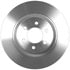 Bendix PRT1850 Disc Brake Rotor Disc Brake Rotor - Iron, 8.89 Inch, 0.395 Inch Thick, Vented, Smooth