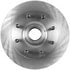 PRT1867 by BENDIX - Disc Brake Rotor and Hub Assembly - Global, Iron, Natural, Vented, 12.56" O.D.