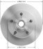 PRT1907 by BENDIX - Disc Brake Rotor and Hub Assembly - Global, Iron, Natural, Vented, 11.71" O.D.
