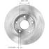 PRT5580 by BENDIX - Brake Rotor