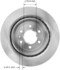 PRT5772 by BENDIX - Brake Rotor