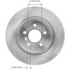Bendix PRT5859 Disc Brake Rotor Brake Rotor