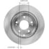 PRT5878 by BENDIX - Brake Rotor