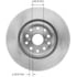 PRT5929 by BENDIX - Brake Rotor