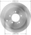 PRT5934 by BENDIX - Brake Rotor