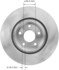 PRT5893 by BENDIX - Disc Brake Rotor - 13.00 In OD, 0.433 In Thickness, Iron, Smooth