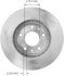 PRT5897 by BENDIX - Brake Rotor