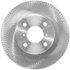 PRT5425 by BENDIX - Disc Brake Rotor - Iron, 9.69 Inch, 0.787 Inch Thick, Vented, Smooth