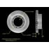 Bendix PRT5575 Disc Brake Rotor Rotor