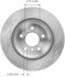 PRT6091 by BENDIX - Brake Rotor