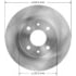 Bendix PRT6121 Disc Brake Rotor Brake Rotor