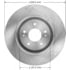 PRT6127 by BENDIX - Brake Rotor