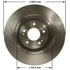 PRT6154 by BENDIX - Brake Rotor