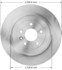 PRT5898 by BENDIX - Brake Rotor