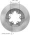 PRT5906 by BENDIX - Brake Rotor