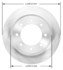 PRT5916 by BENDIX - Rear Brake Rotor