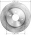 PRT5955 by BENDIX - Brake Rotor