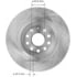 PRT5958 by BENDIX - Brake Rotor