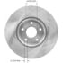PRT5960 by BENDIX - Brake Rotor