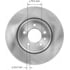 Bendix PRT5966 Disc Brake Rotor Brake Rotor