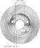 PRT6033 by BENDIX - Brake Rotor