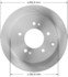 PRT5998 by BENDIX - Brake Rotor