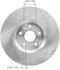 PRT6007 by BENDIX - Brake Rotor