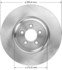 Bendix PRT6026 Disc Brake Rotor Brake Rotor