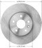 PRT6063 by BENDIX - Brake Rotor