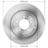 Bendix PRT6069 Disc Brake Rotor Brake Rotor