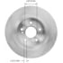 PRT6070 by BENDIX - Brake Rotor