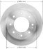 PRT6074 by BENDIX - Brake Rotor