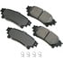ACT1391 by AKEBONO - ProACT Ultra Premium Ceramic Disc Brake Pad Kit