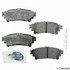 ACT1391 by AKEBONO - ProACT Ultra Premium Ceramic Disc Brake Pad Kit