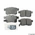ACT1336 by AKEBONO - ProACT Ultra Premium Ceramic Disc Brake Pad Kit