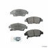 ACT1394 by AKEBONO - ProACT Ultra Premium Ceramic Disc Brake Pad Kit