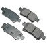 Akebono ACT1088 Disc Brake Pad Set ProACT Ultra Premium Ceramic Disc Brake Pad Kit