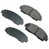 ACT1089 by AKEBONO - ProACT Ultra Premium Ceramic Disc Brake Pad Kit