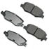 Akebono ACT1274 Disc Brake Pad Set ProACT Ultra Premium Ceramic Disc Brake Pad Kit